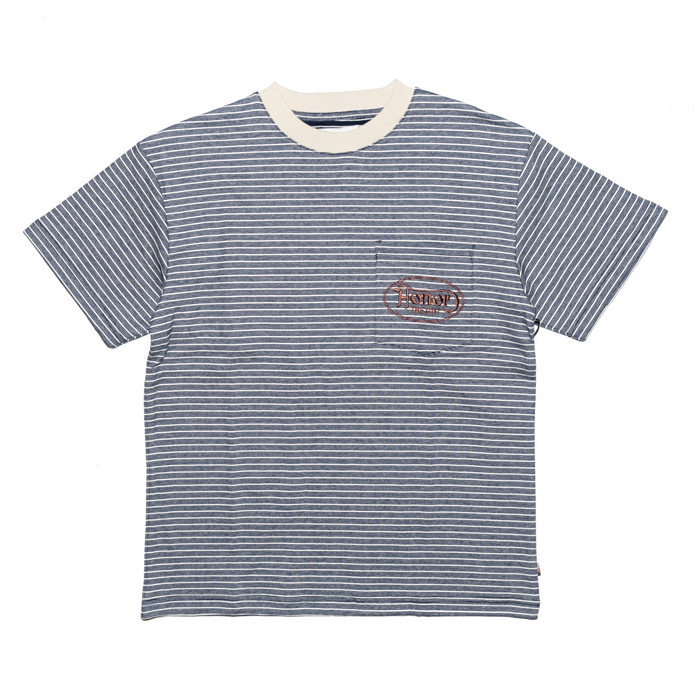Honor The Gift Striped Hand S/S Tee