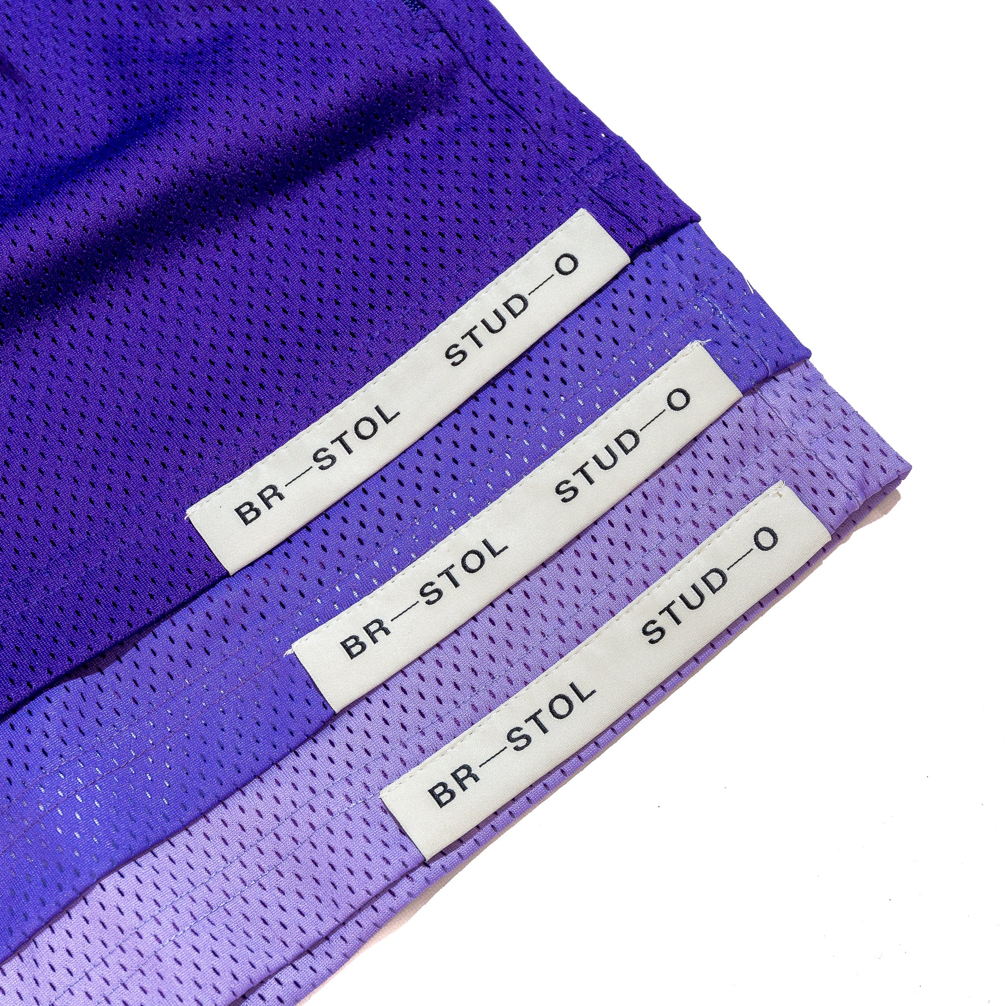 Bristol Studio Triple Hem Shorts 'Purple'