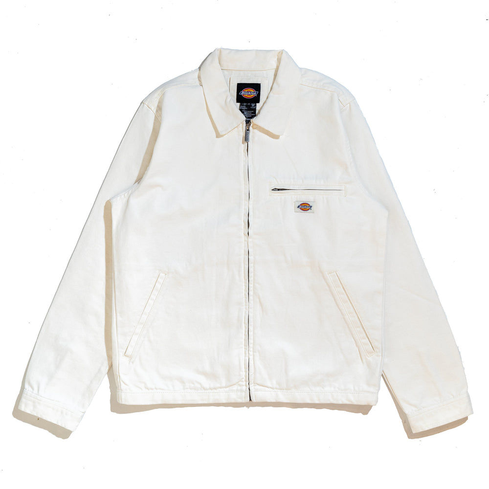 Dickies Men Duck Unlined Eisenhower Jacket 'White'
