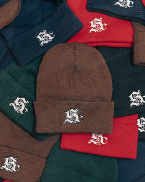 
                  
                    Load image into Gallery viewer, Sole Classics Sc Logo Beanie &amp;#39;Black&amp;#39;
                  
                