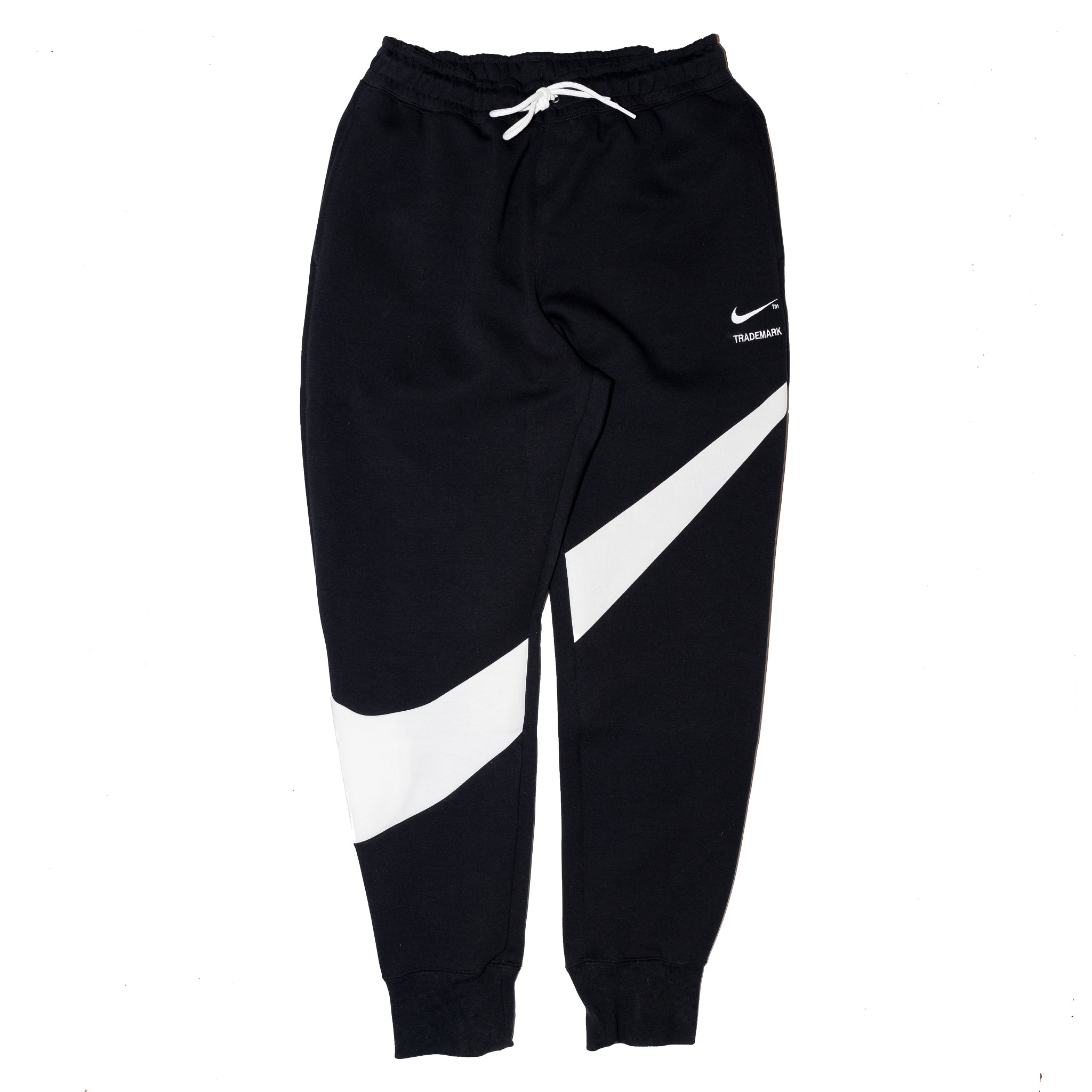 Nike Sportswear Swoosh Tech Fleece Pants 'Black/White'
