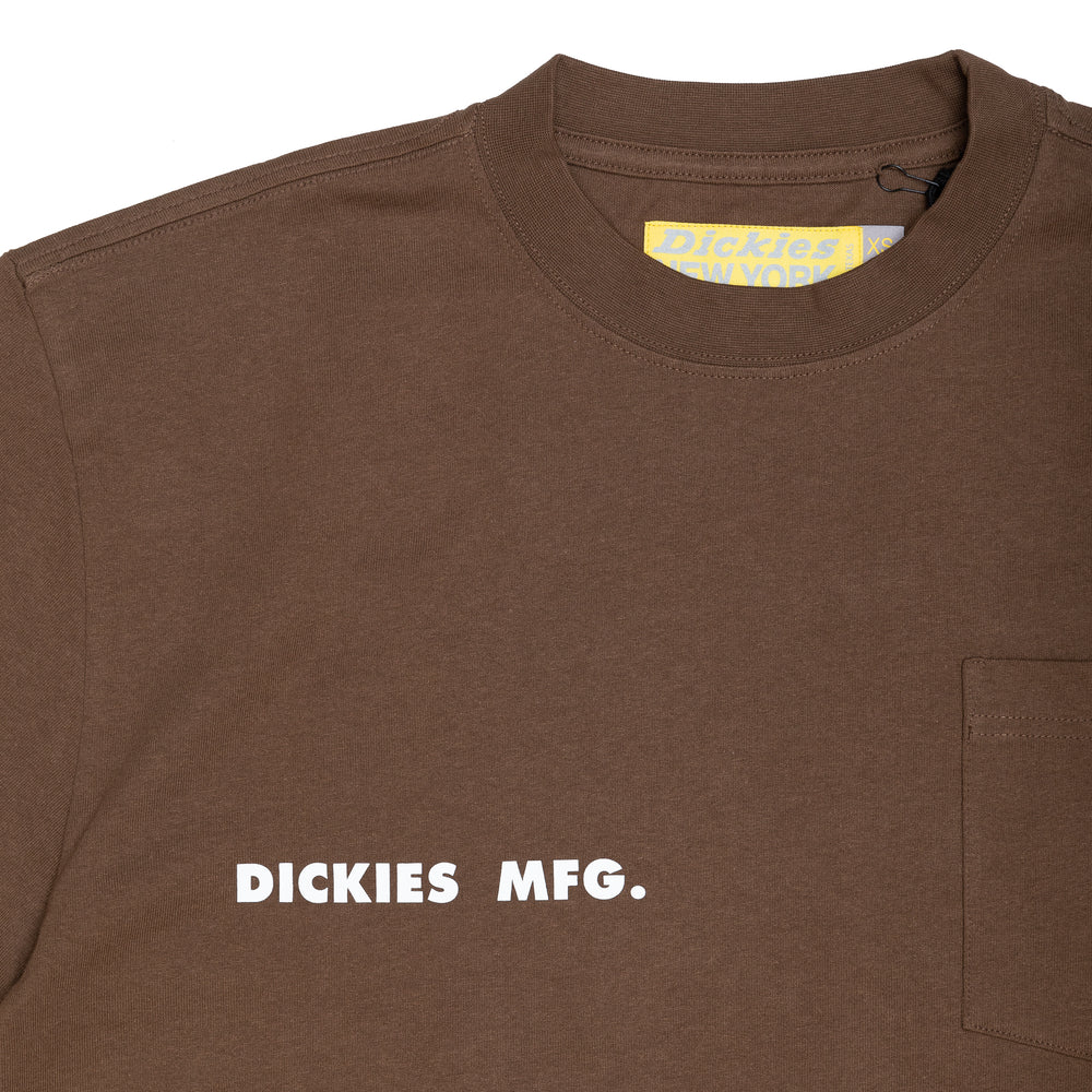 
                  
                    Load image into Gallery viewer, Dickies x New York Sunshine Pocket Tee &amp;#39;Brown&amp;#39;
                  
                
