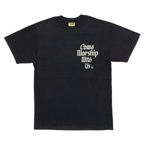 
                  
                    Load image into Gallery viewer, The Fruit Mkt Worship Tee &amp;#39;Black&amp;#39;
                  
                