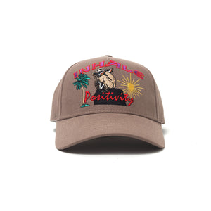 
                  
                    Load image into Gallery viewer, Jungles JUNGLES Inhale Positivity Cap &amp;#39;Brown&amp;#39;
                  
                
