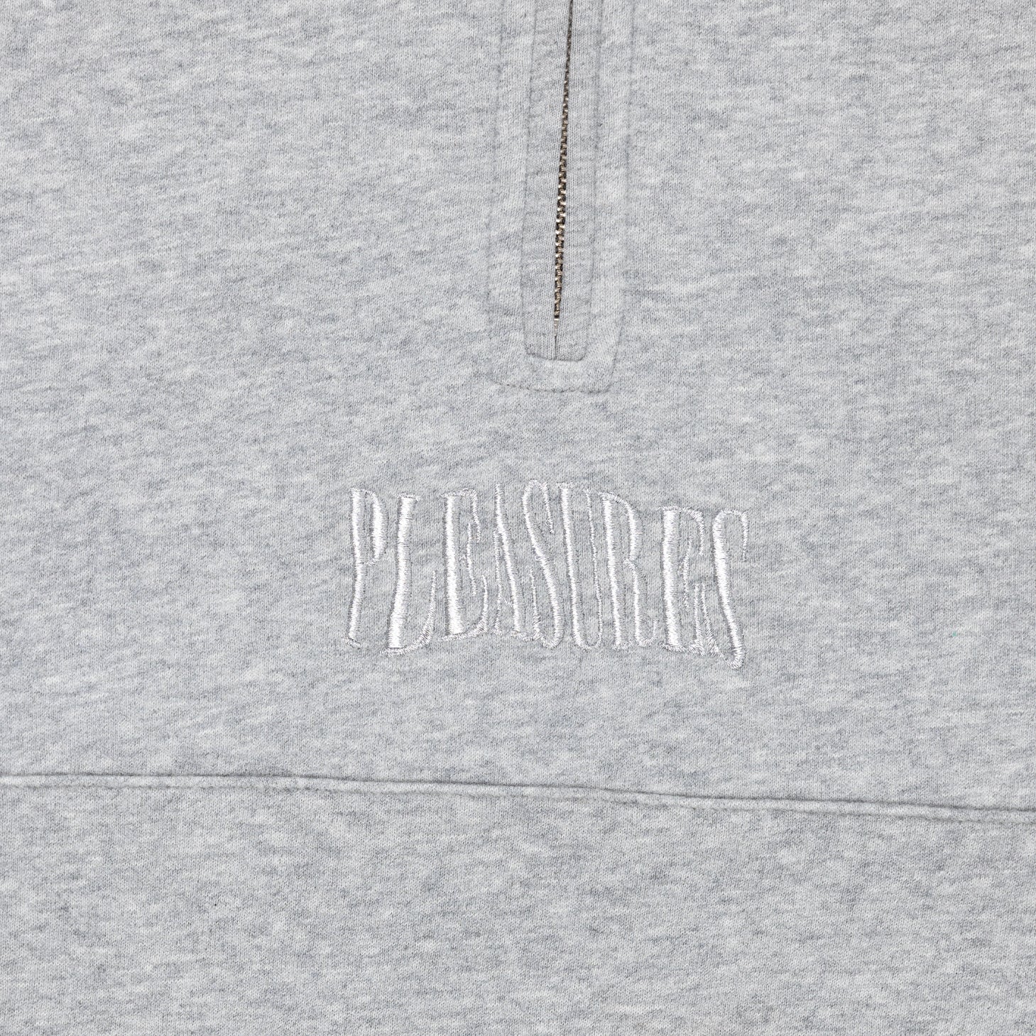 Pleasures Karat Quarter Zip Fleece 'Gray'
