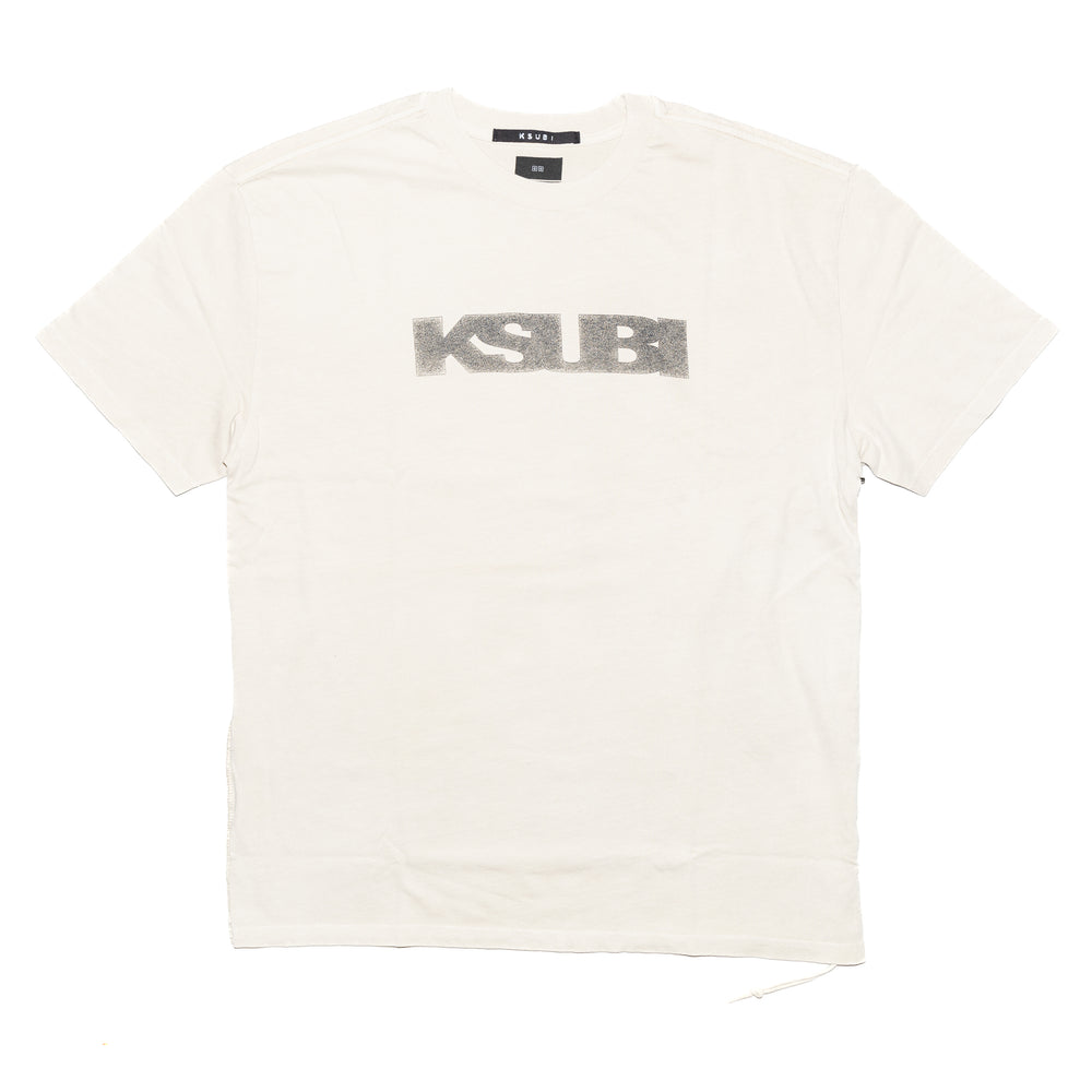 Ksubi Sign Of The Times Biggie SS Tee in Tan