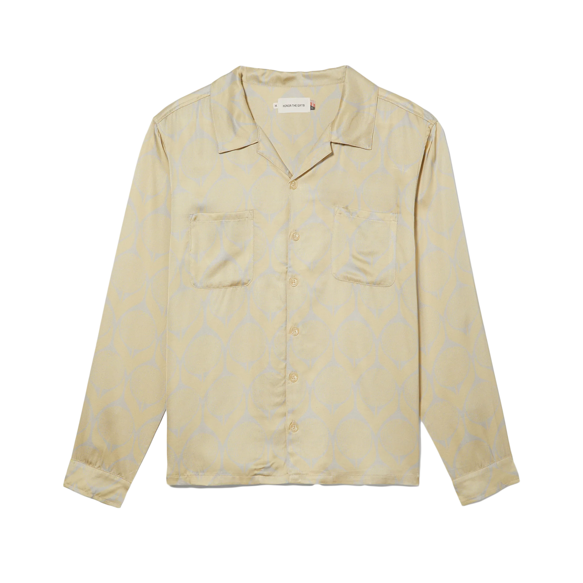 Honor The Gift Floral Button Up 'Cream'