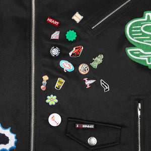 
                  
                    Load image into Gallery viewer, Billionaire Boys Club Moto Jacket &amp;#39;Black&amp;#39;
                  
                