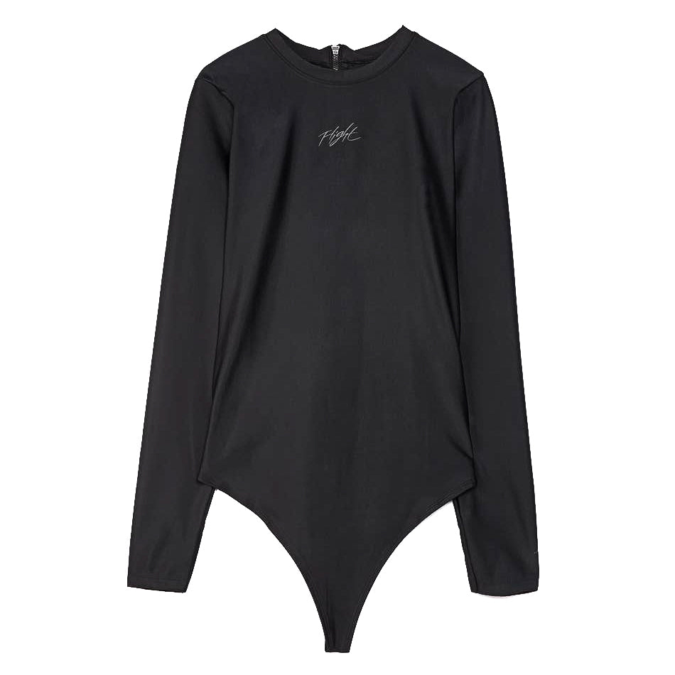 Women's Air Jordan Essentials Bodysuit 'Black/Dark Smoke Grey'