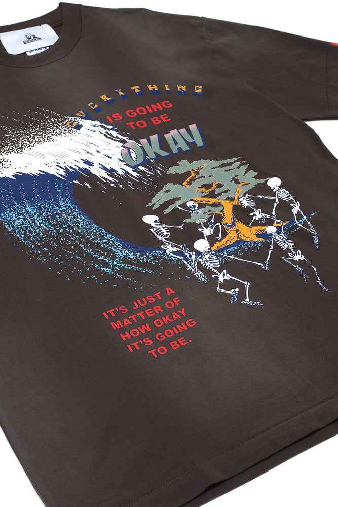 
                  
                    Load image into Gallery viewer, Jungles JUNGLES OK Tee &amp;#39;Brown&amp;#39;
                  
                