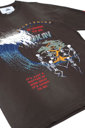 
                  
                    Load image into Gallery viewer, Jungles JUNGLES OK Tee &amp;#39;Brown&amp;#39;
                  
                
