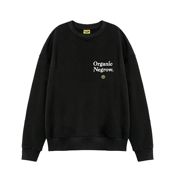 The Fruit Mkt Organic Negrow Crewneck 'Black'