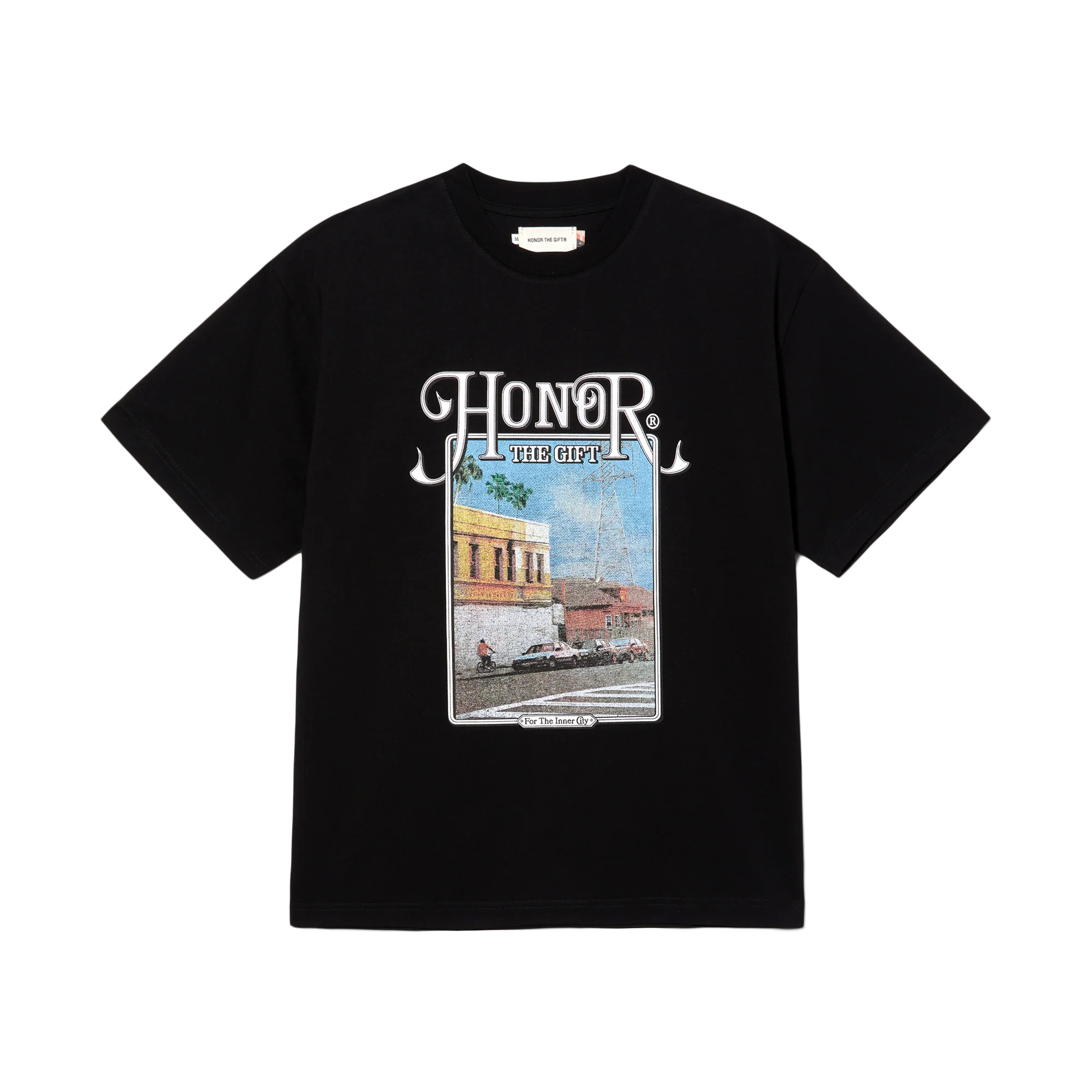 Honor The Gift Our Block T-Shirt 'Black'