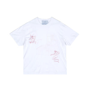 
                  
                    Load image into Gallery viewer, Jungles JUNGLES Slow Down T-Shirt &amp;#39;White&amp;#39;
                  
                
