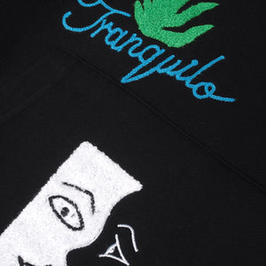 
                  
                    Load image into Gallery viewer, Jungles JUNGLES Tranquilo Chenille Hoodie &amp;#39;Black&amp;#39;
                  
                