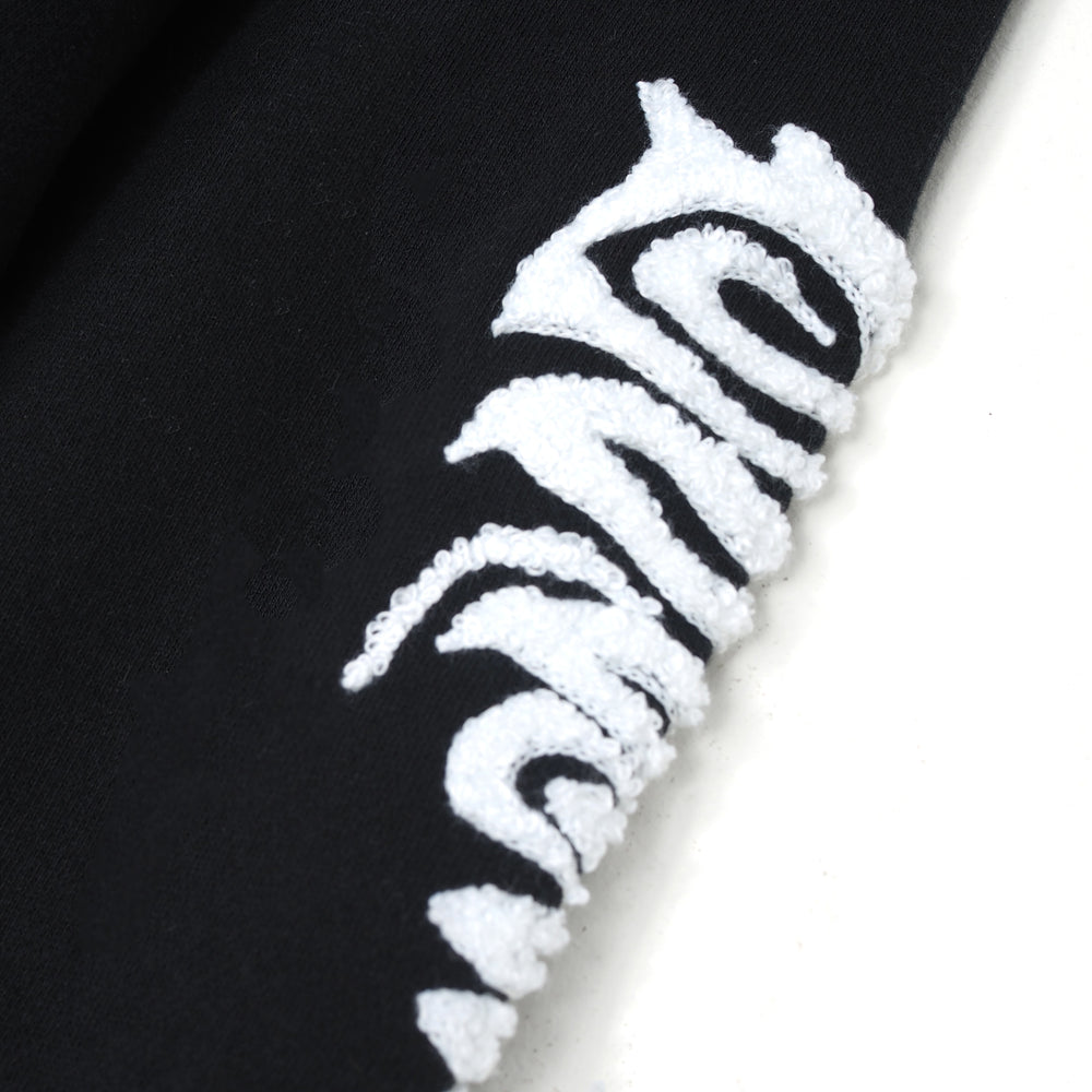 
                  
                    Load image into Gallery viewer, Jungles JUNGLES Tranquilo Chenille Hoodie &amp;#39;Black&amp;#39;
                  
                