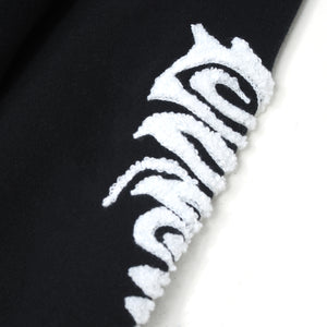 
                  
                    Load image into Gallery viewer, Jungles JUNGLES Tranquilo Chenille Hoodie &amp;#39;Black&amp;#39;
                  
                