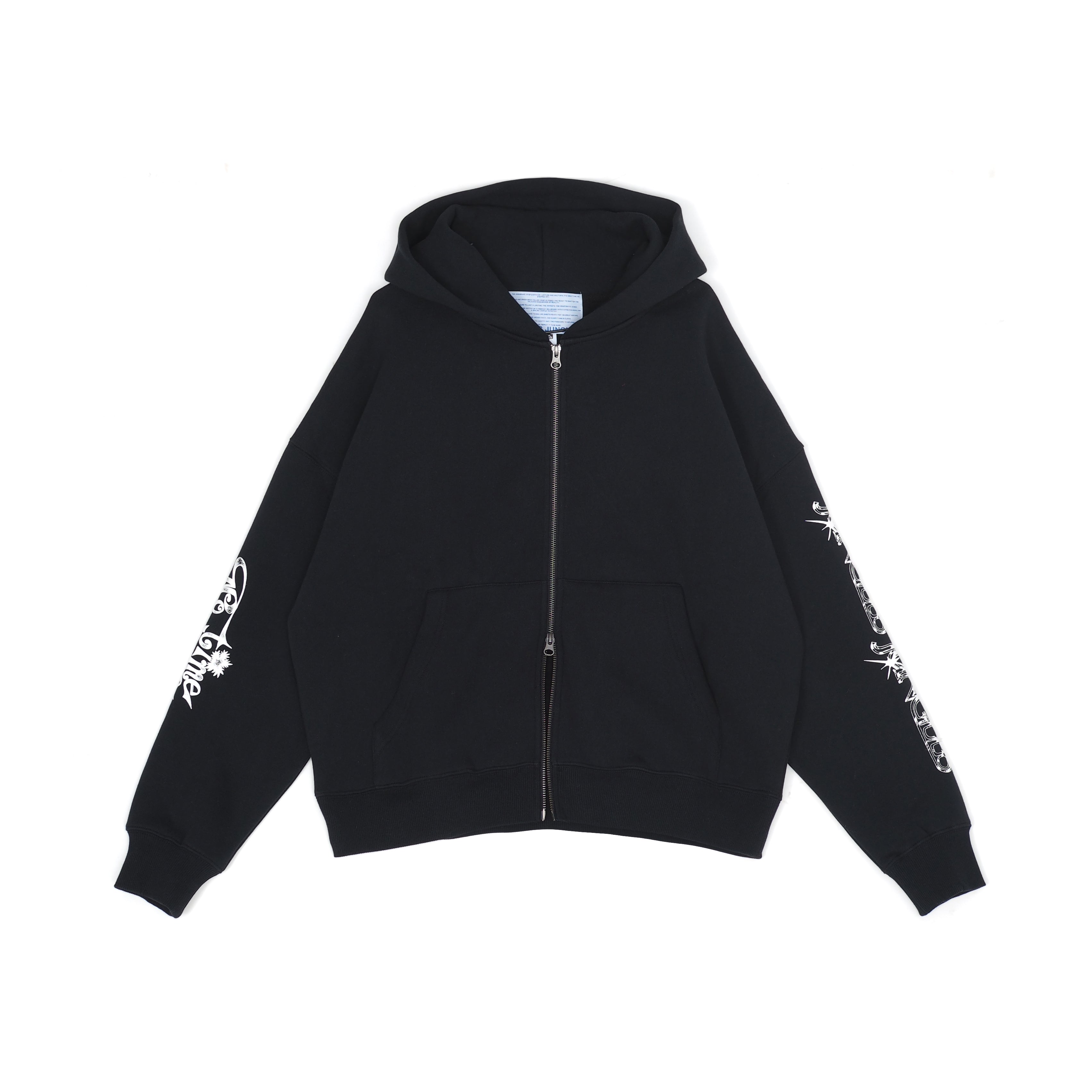 Jungles JUNGLES No Time to Hate Embroidered Hoodie 'Black'