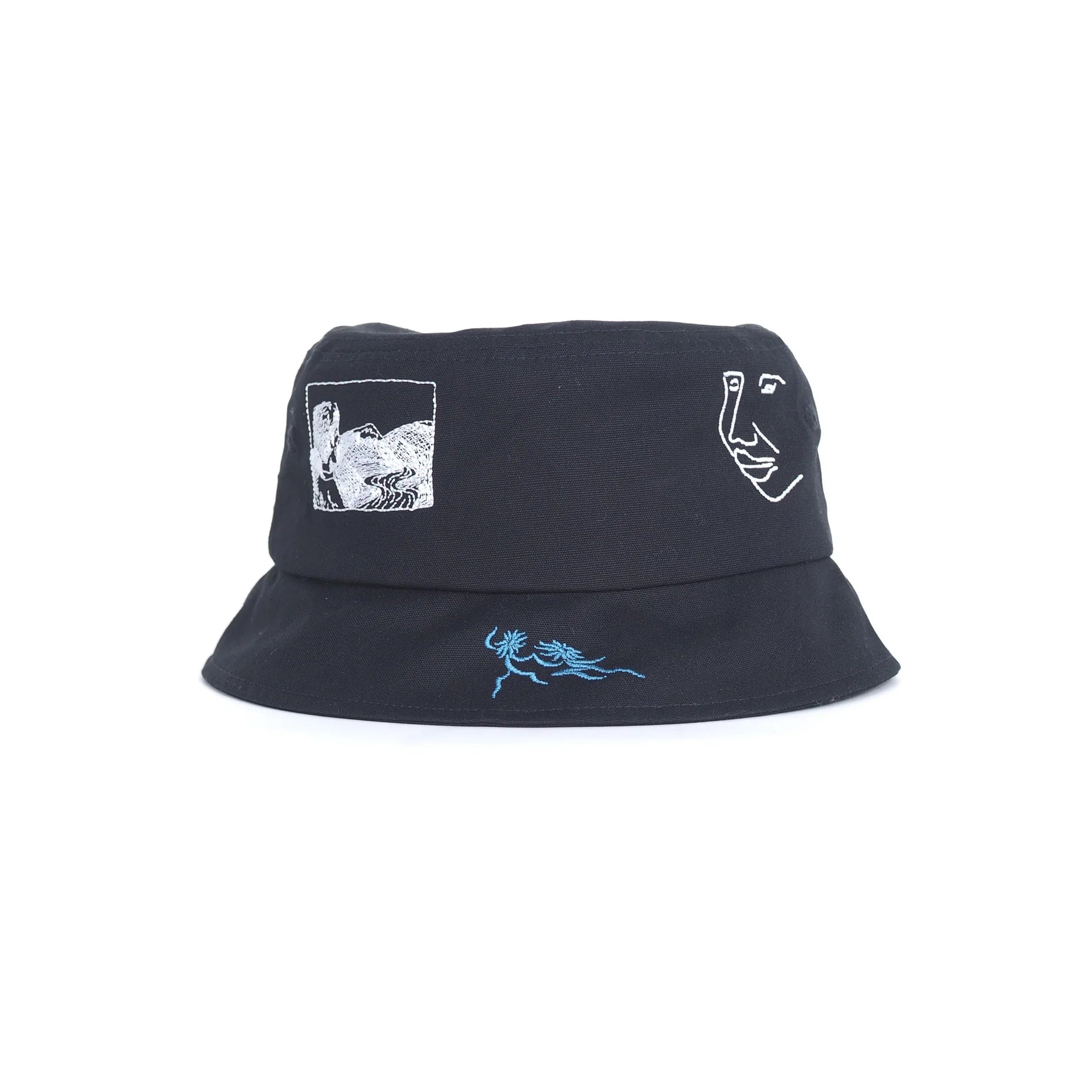 Jungles JUNGLES Let Go Bucket Hat 'Black'