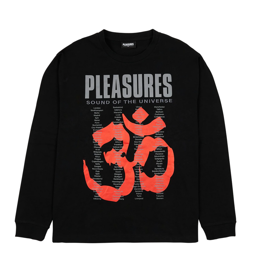 Pleasures Universe Long Sleeve 'Black'
