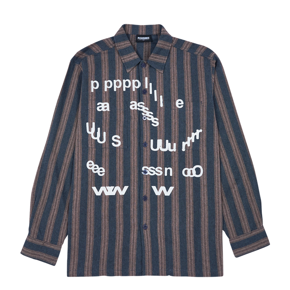 Pleasures Shell Workshirt 'Dark Grey'