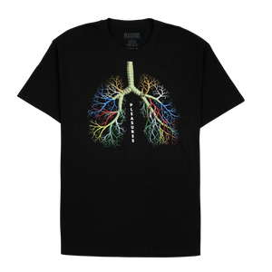 
                  
                    Load image into Gallery viewer, Pleasures Breathe Again T-Shirt &amp;#39;Black&amp;#39;
                  
                