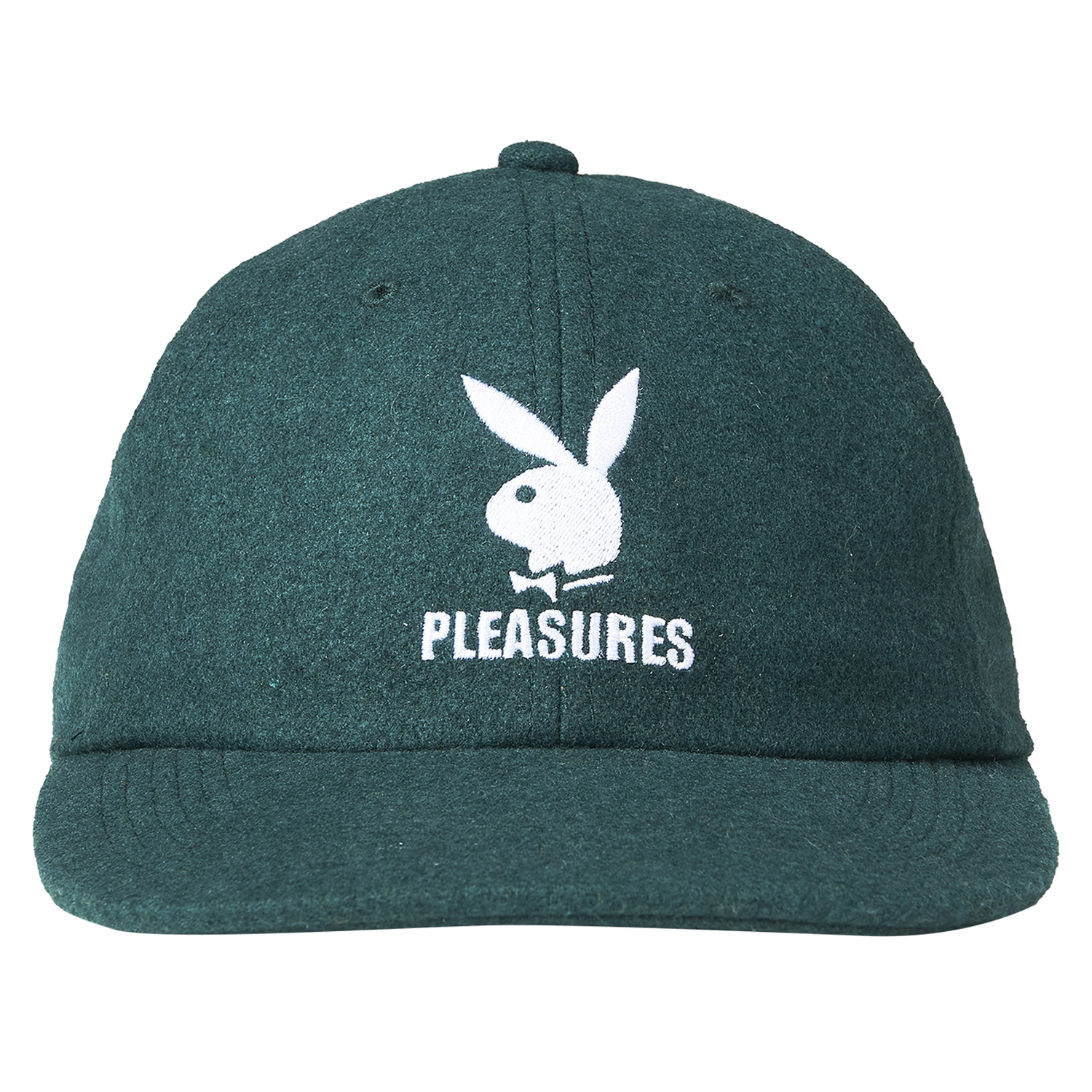 Pleasures x Playboy Wool Strap back 'Forest'