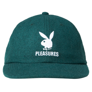 
                  
                    Load image into Gallery viewer, Pleasures x Playboy Wool Strap back &amp;#39;Forest&amp;#39;
                  
                