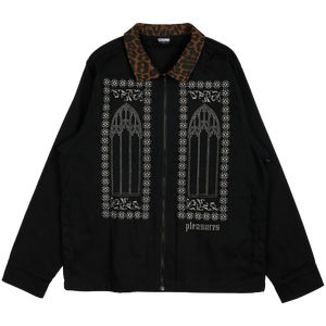 
                  
                    Load image into Gallery viewer, Pleasures Friction Work Jacket &amp;#39;Black&amp;#39;
                  
                