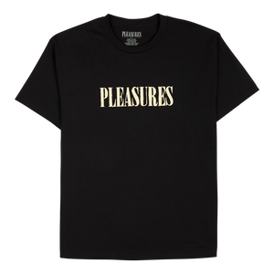 
                  
                    Load image into Gallery viewer, Pleasures Tickle Logo T-Shirt &amp;#39;Black&amp;#39;
                  
                
