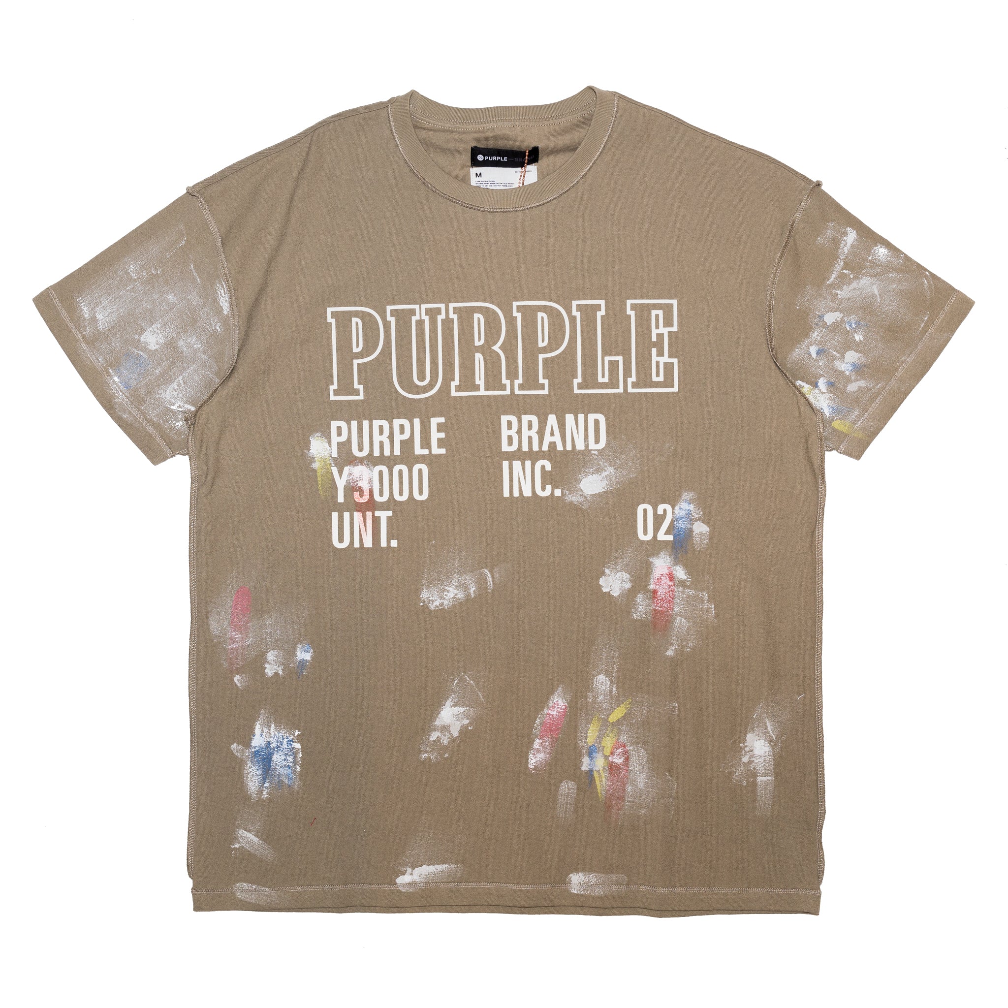 Purple Brand P101 Monument Tee  'Earth Panted'