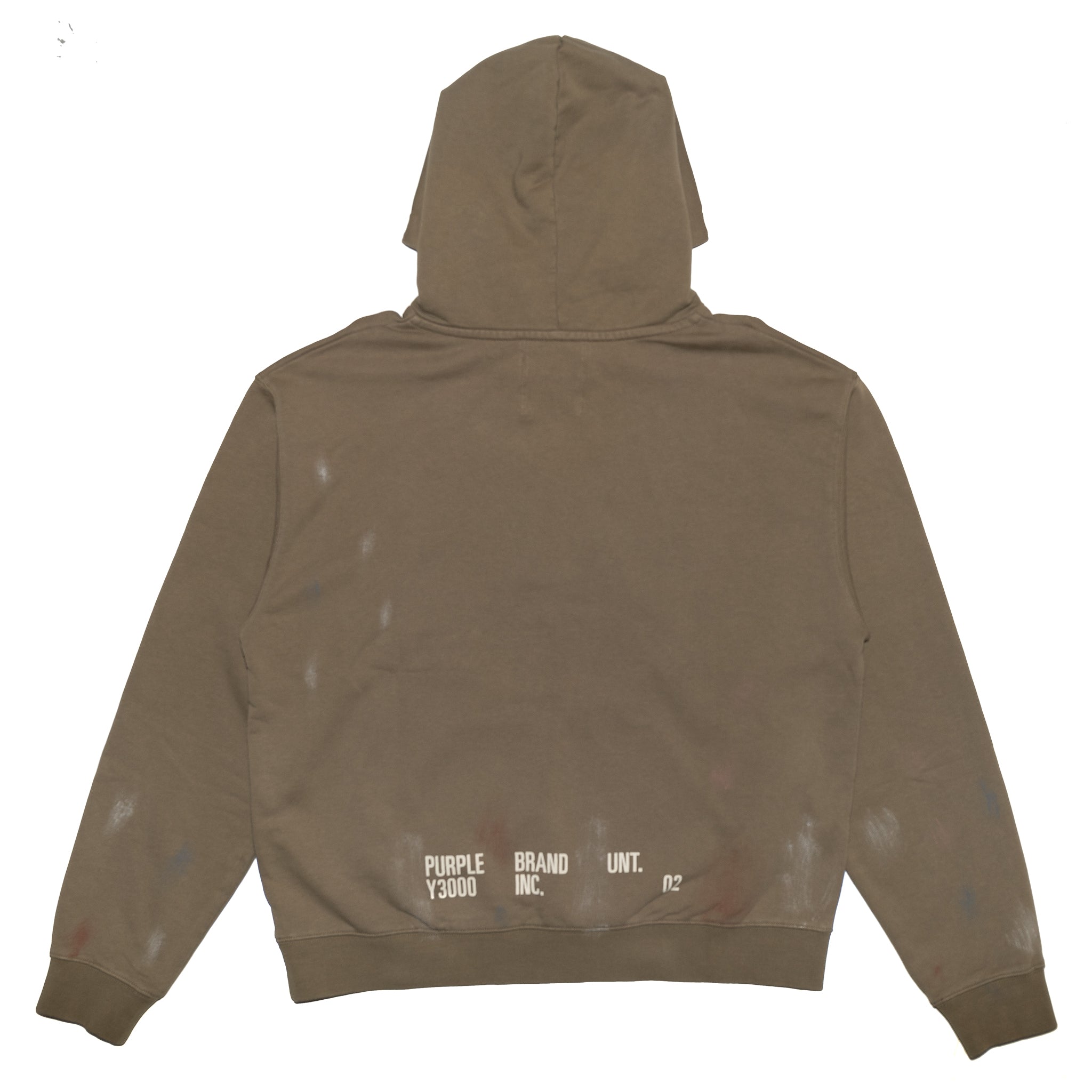 Purple Brand Monument Hoodie 'Earth Painted'