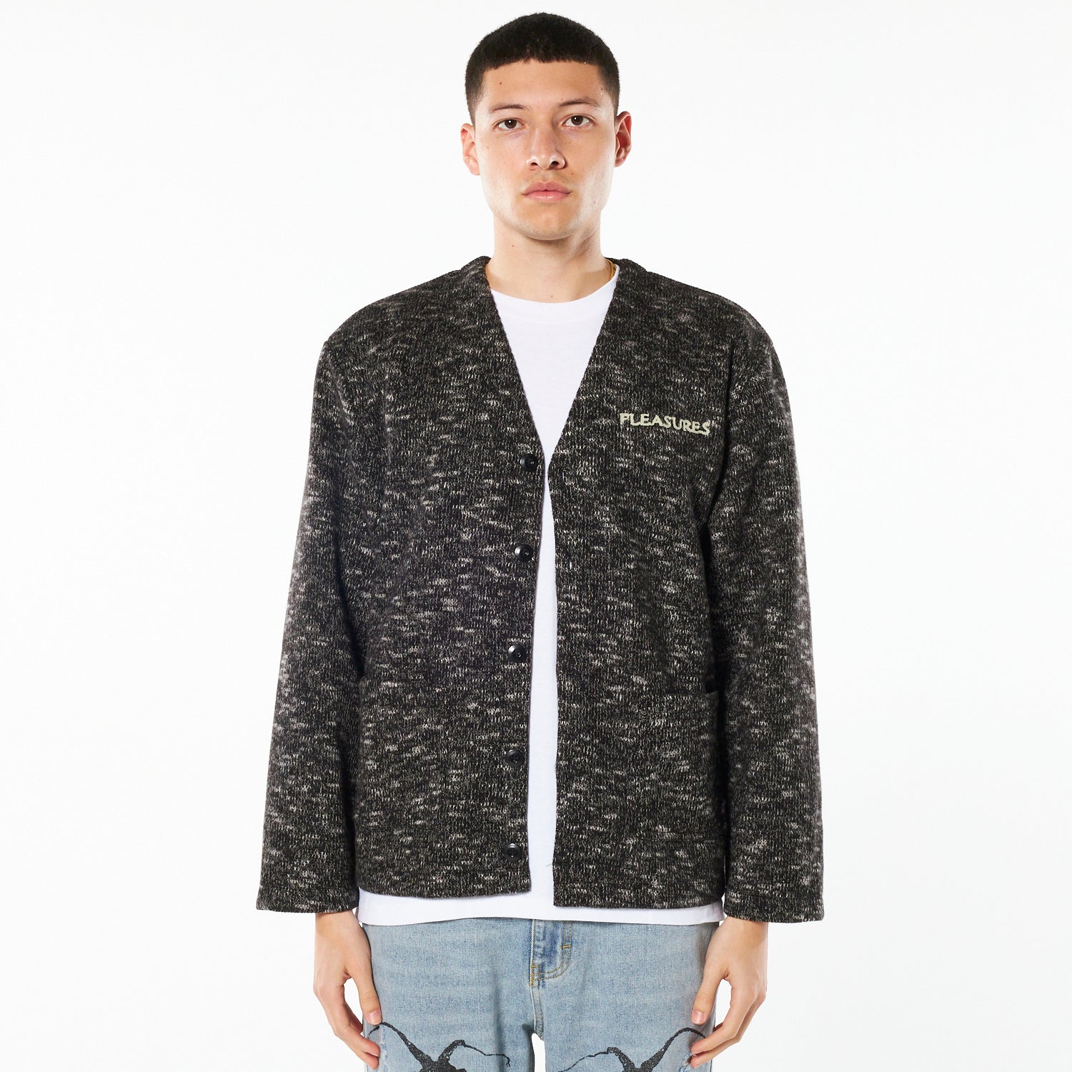 Pleasures Carnivore Cardigan 'Black'