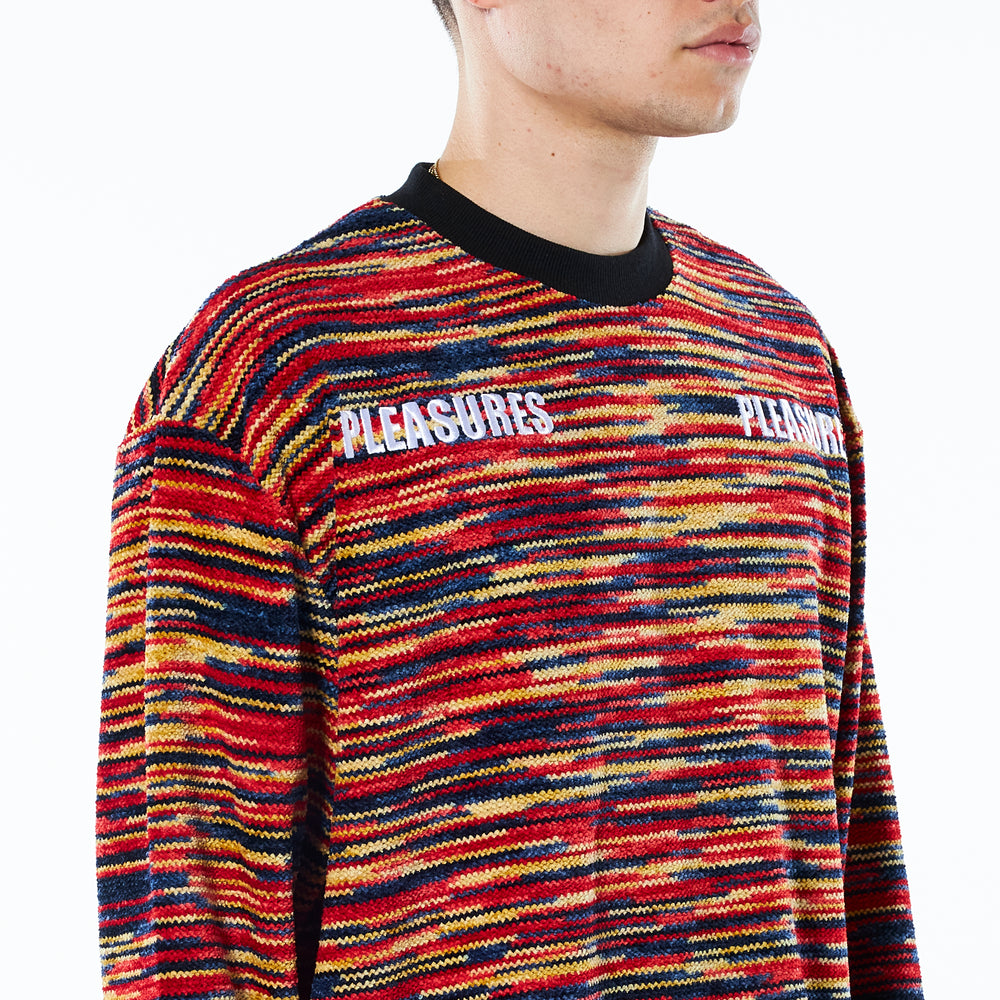 
                  
                    Load image into Gallery viewer, Pleasures Omaha Knit Sweater &amp;#39;Multi&amp;#39;
                  
                