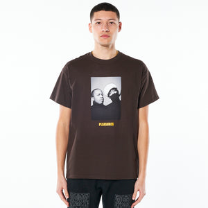 
                  
                    Load image into Gallery viewer, Pleasures Vocabulary T-Shirt &amp;#39;Brown&amp;#39;
                  
                