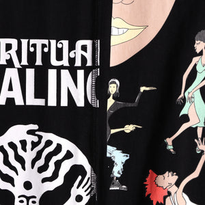 
                  
                    Load image into Gallery viewer, Jungles JUNGLES Spiritual Healing T-Shirt &amp;#39;Black/Brown&amp;#39;
                  
                