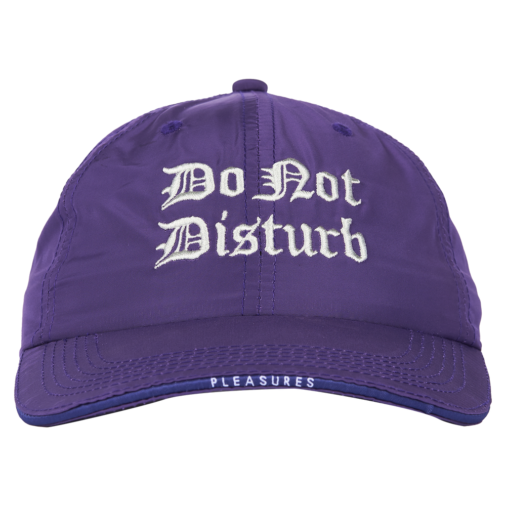 
                  
                    Load image into Gallery viewer, Pleasures Disturb Nylon Cap &amp;#39;Purple&amp;#39;
                  
                