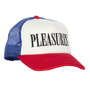 
                  
                    Load image into Gallery viewer, Pleasures Lithium Trucker Cap &amp;#39;Red&amp;#39;
                  
                