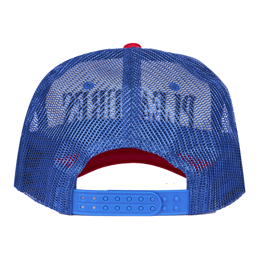 
                  
                    Load image into Gallery viewer, Pleasures Lithium Trucker Cap &amp;#39;Red&amp;#39;
                  
                