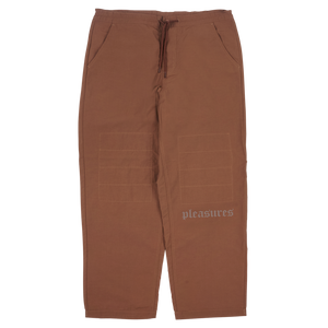 
                  
                    Load image into Gallery viewer, Pleasures Blitz Karate Pant &amp;#39;Brown&amp;#39;
                  
                