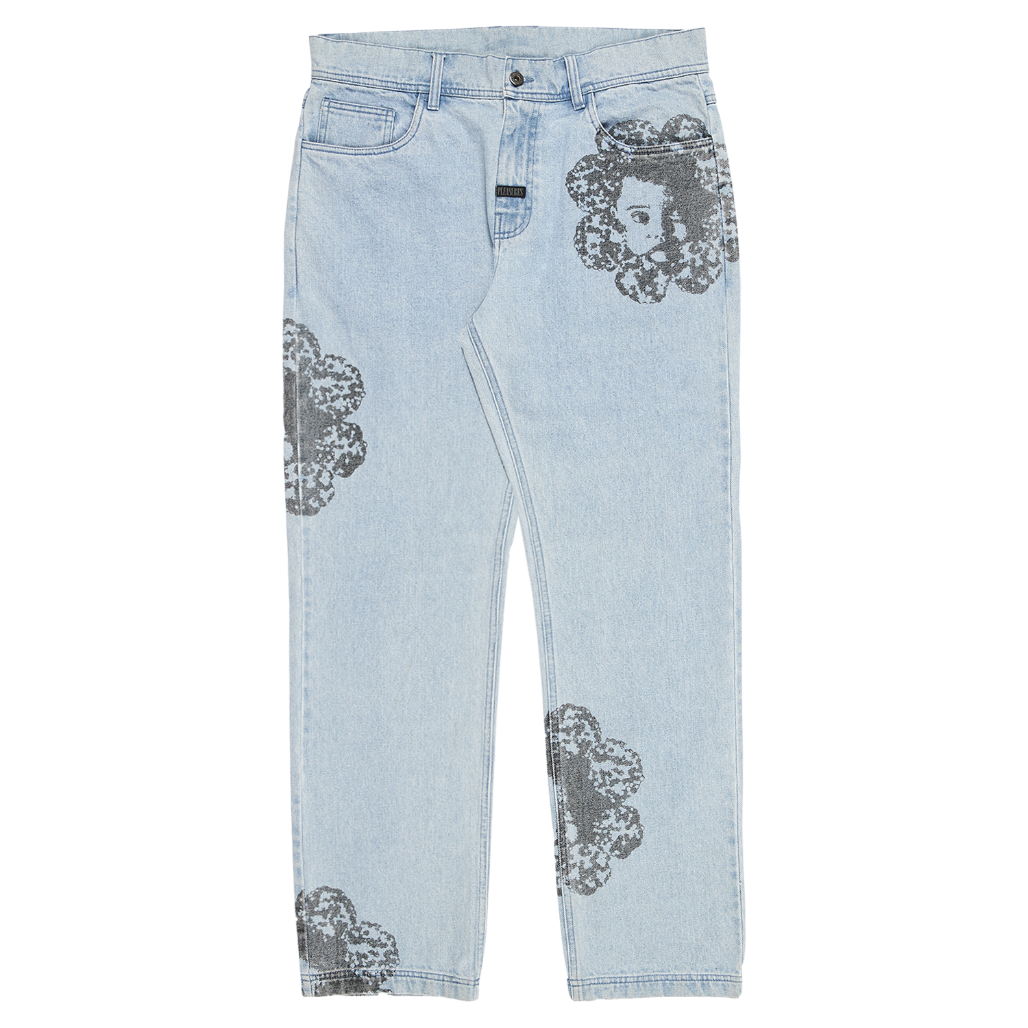 Pleasures Special Printed Denim Pant 'Washed'
