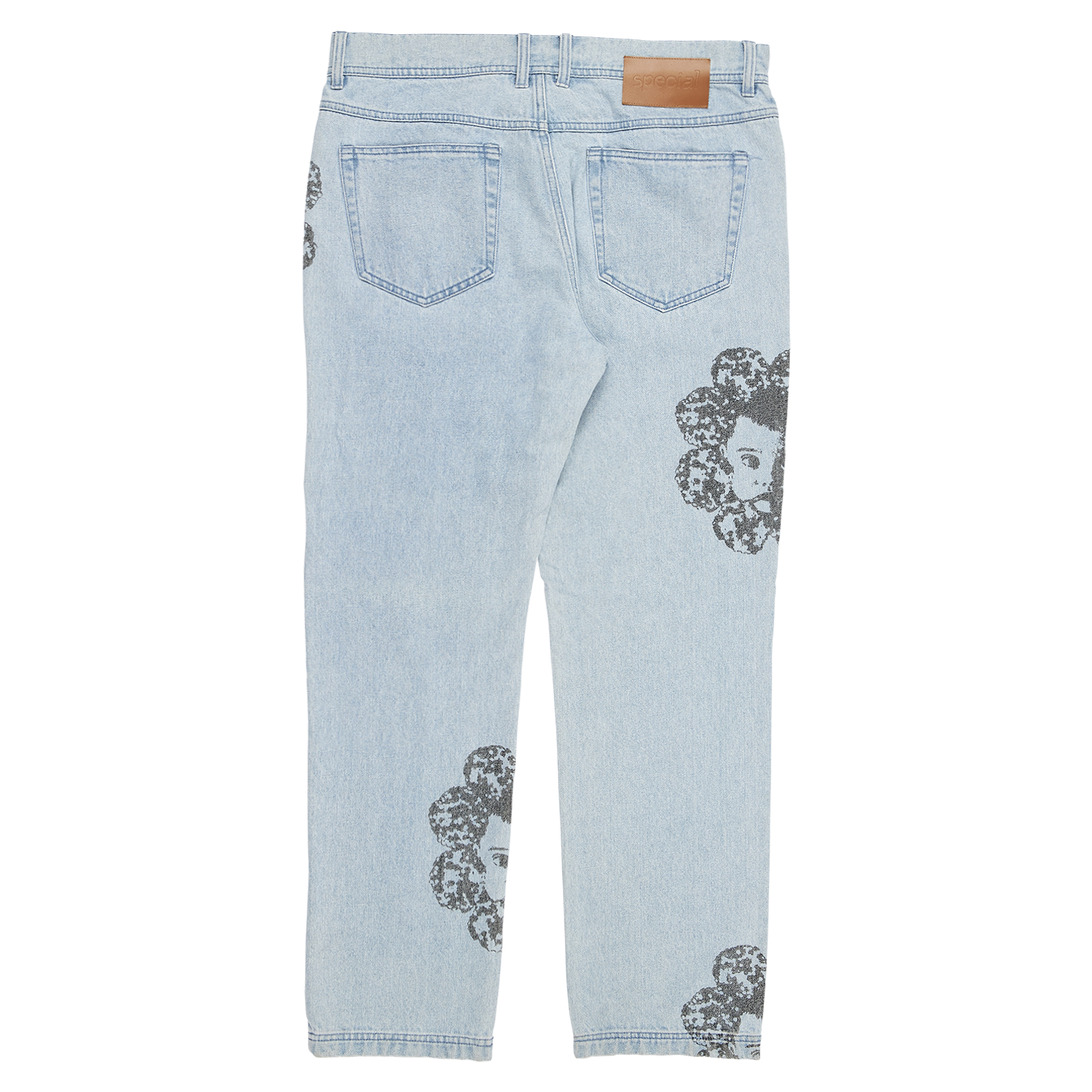 Pleasures Special Printed Denim Pant 'Washed'