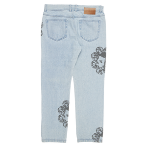
                  
                    Load image into Gallery viewer, Pleasures Special Printed Denim Pant &amp;#39;Washed&amp;#39;
                  
                