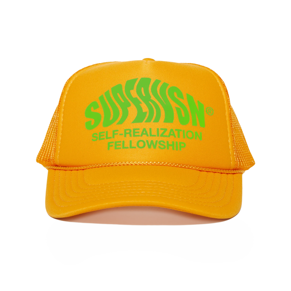 SUPERVSN Studio Self Realization Trucker Hat 'Gold'