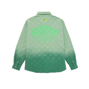 
                  
                    Load image into Gallery viewer, SUPERVSN Studio Manifest Quilted Over Shirt &amp;#39;Green&amp;#39;
                  
                