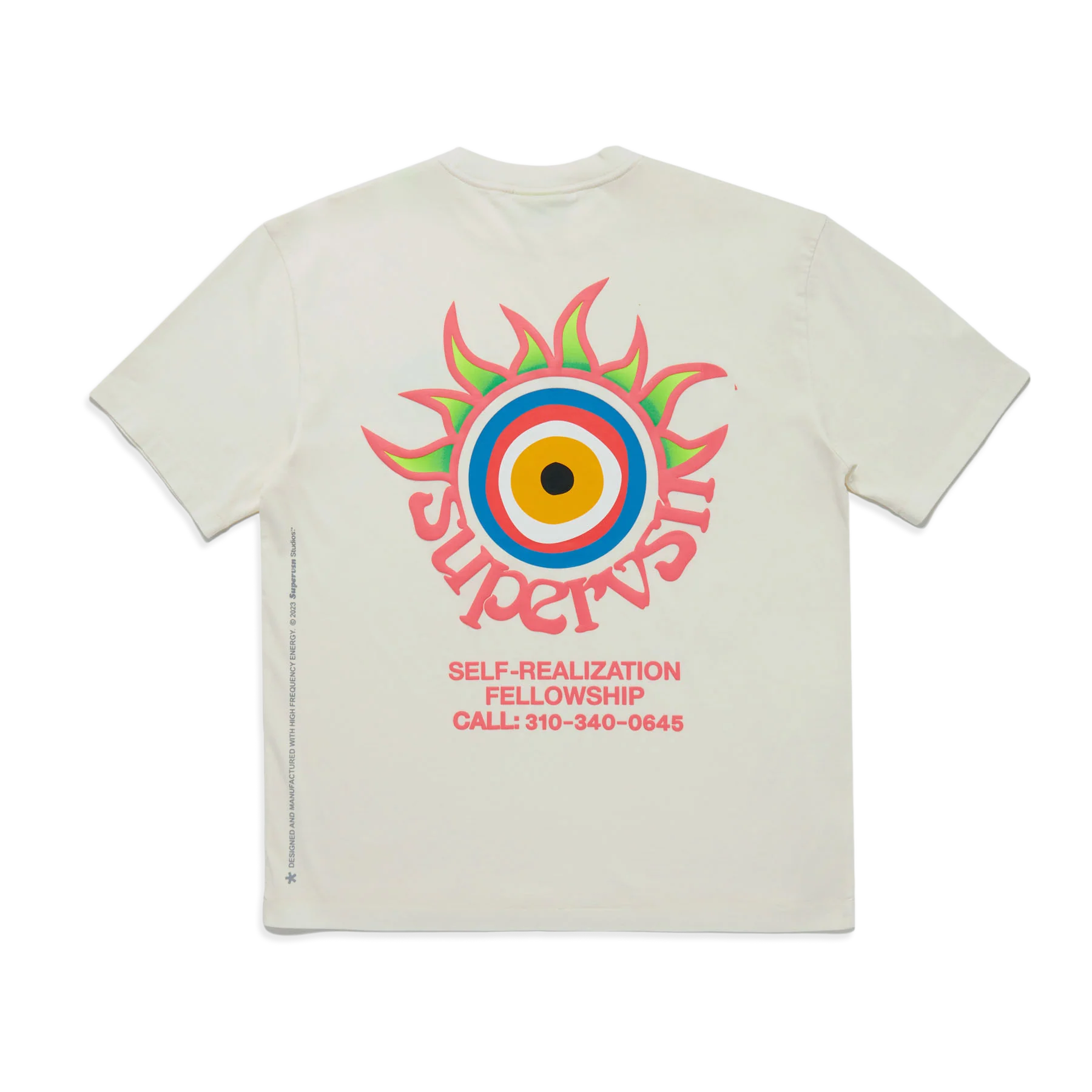 SUPERVSN Studio Flare T-Shirt 'Bone'