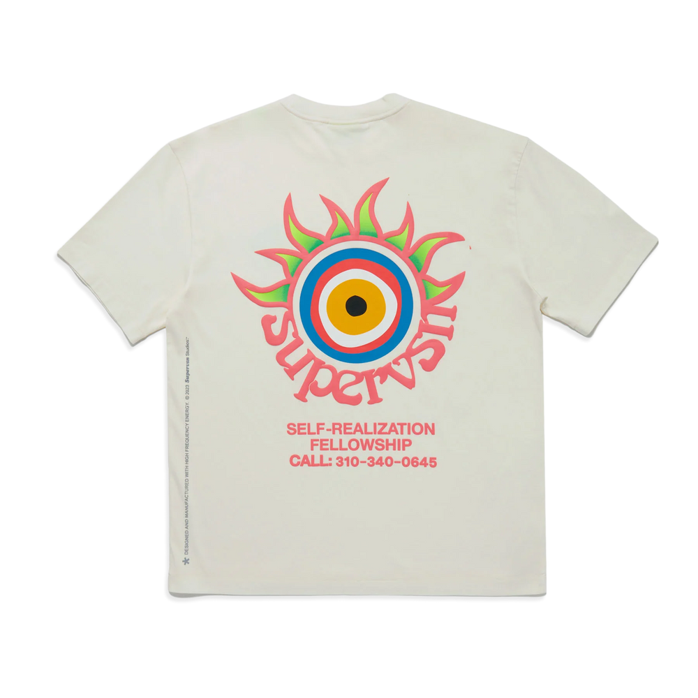 SUPERVSN Studio Flare T-Shirt 'Bone'