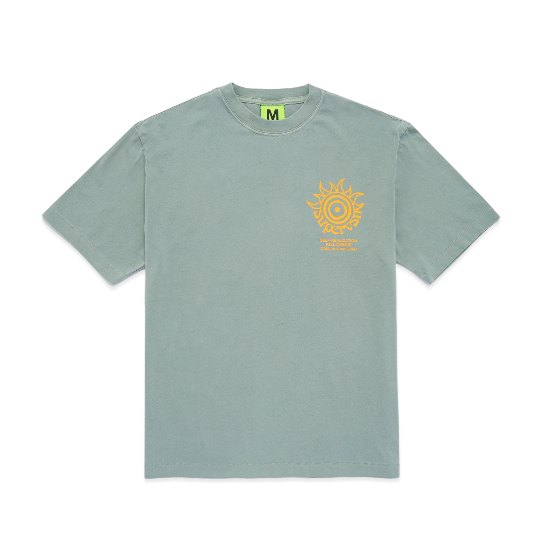 SUPERVSN Studio Self Realization T-Shirt 'Green'