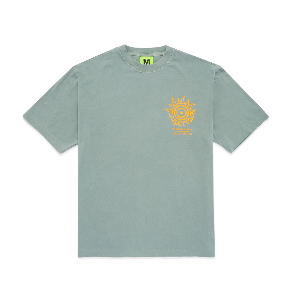 
                  
                    Load image into Gallery viewer, SUPERVSN Studio Self Realization T-Shirt &amp;#39;Green&amp;#39;
                  
                