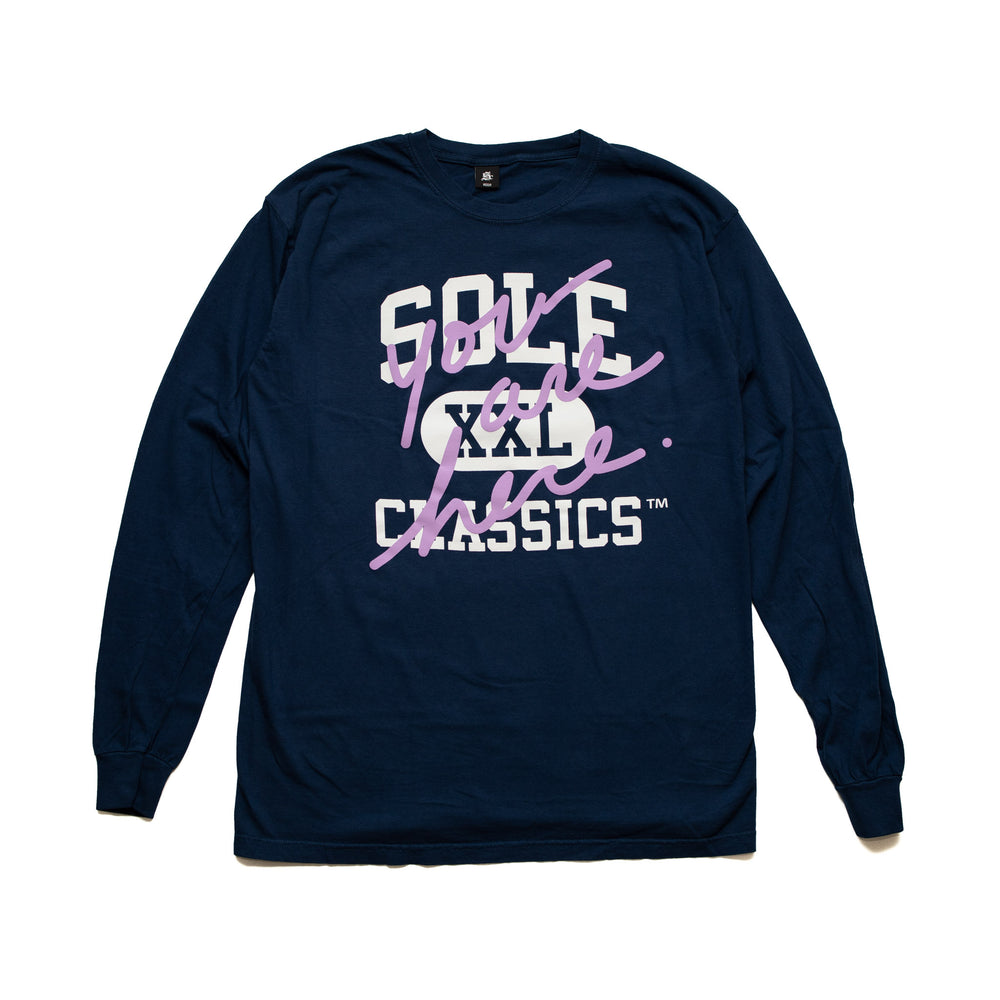 Sole Classics Athletic Department L/S T-Shirt 'Navy'